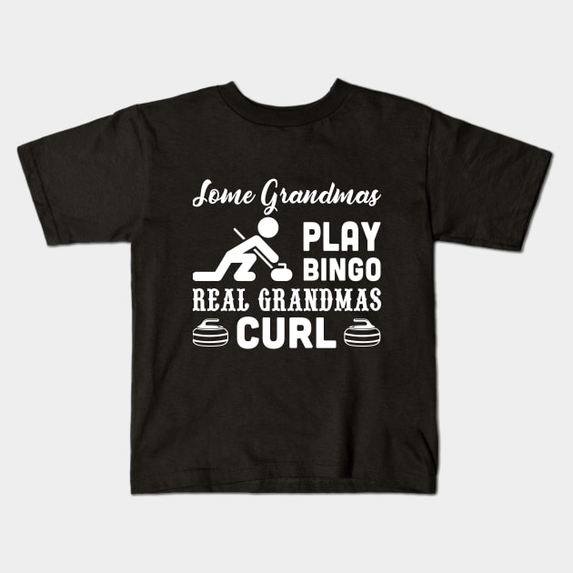 Some Grandmas Play Bingo Kids T-Shirt by TeeSky